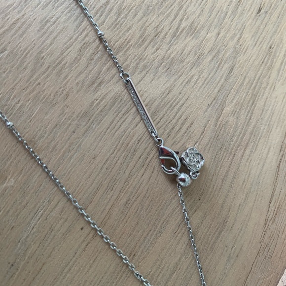 Celeste Cloud Silver Short Pendant Necklace - Picture 8 of 9